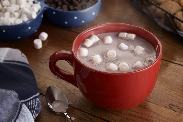 Mug of Hot Chocolate and Marshmallows