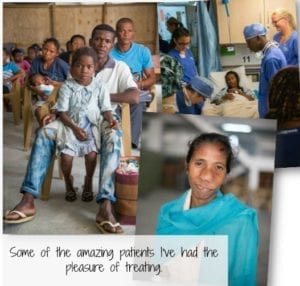 Mercy Ships TNAA travel nurse treating patients in Madagascar