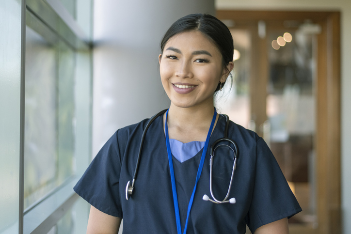 Female doctor of Asian descen