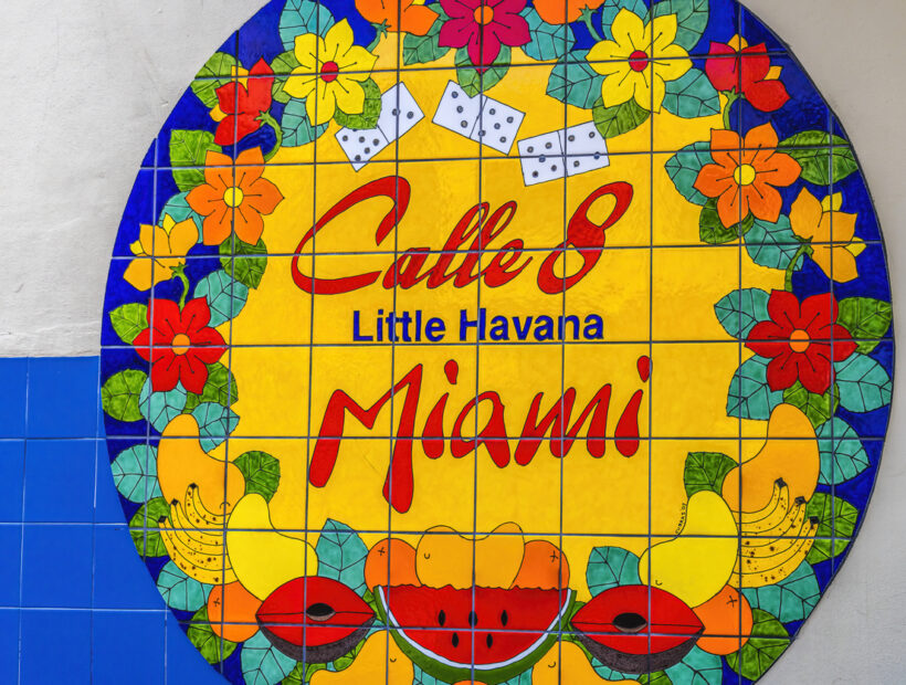 Calle Street 8 Little Havana Miami Florida