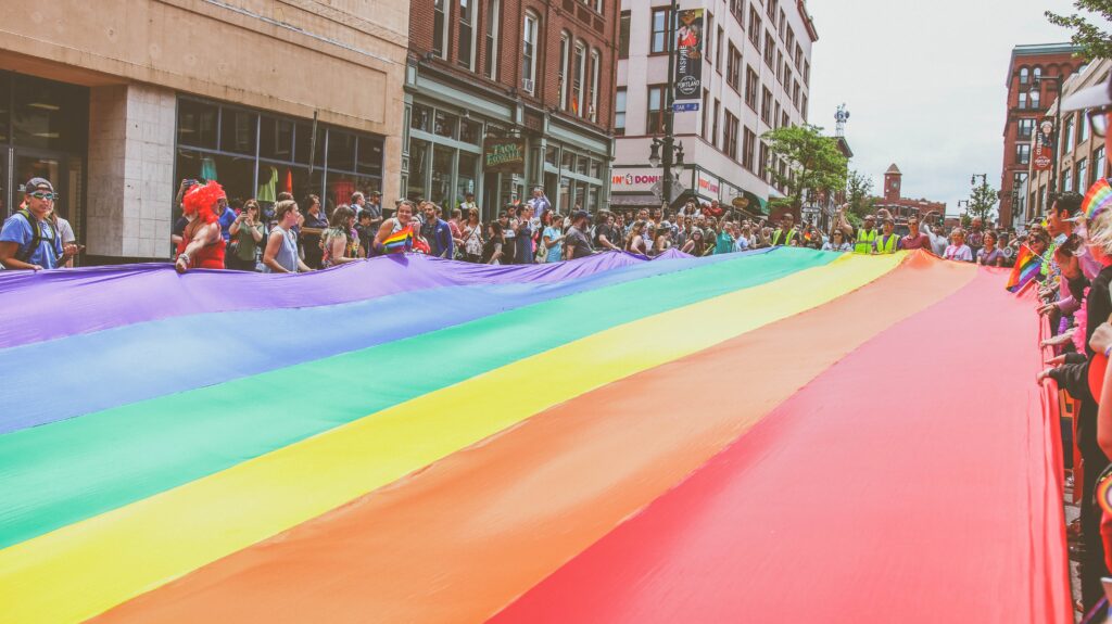 Pride event in Portland, Oregon